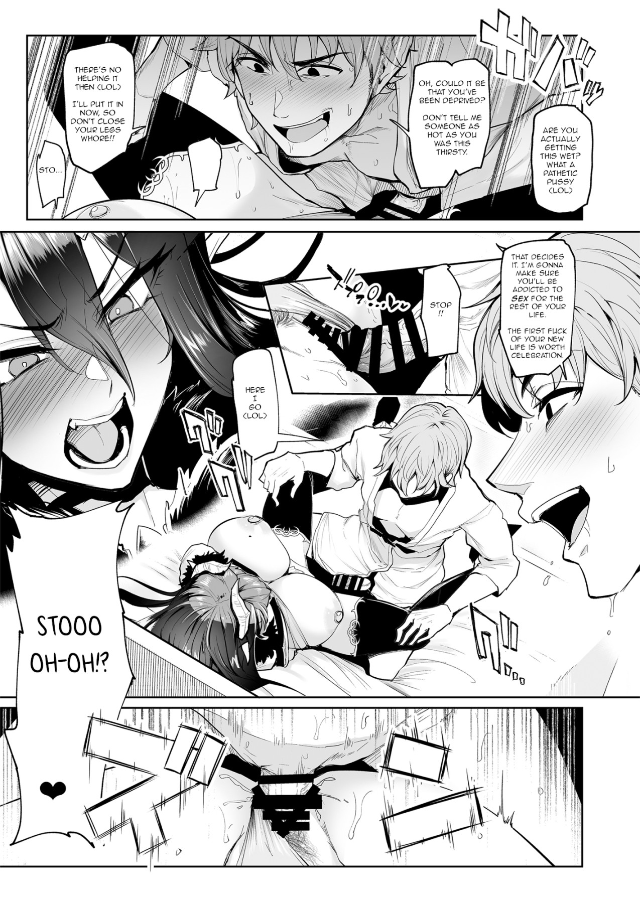 Hentai Manga Comic-Bitch Gacha-Read-30